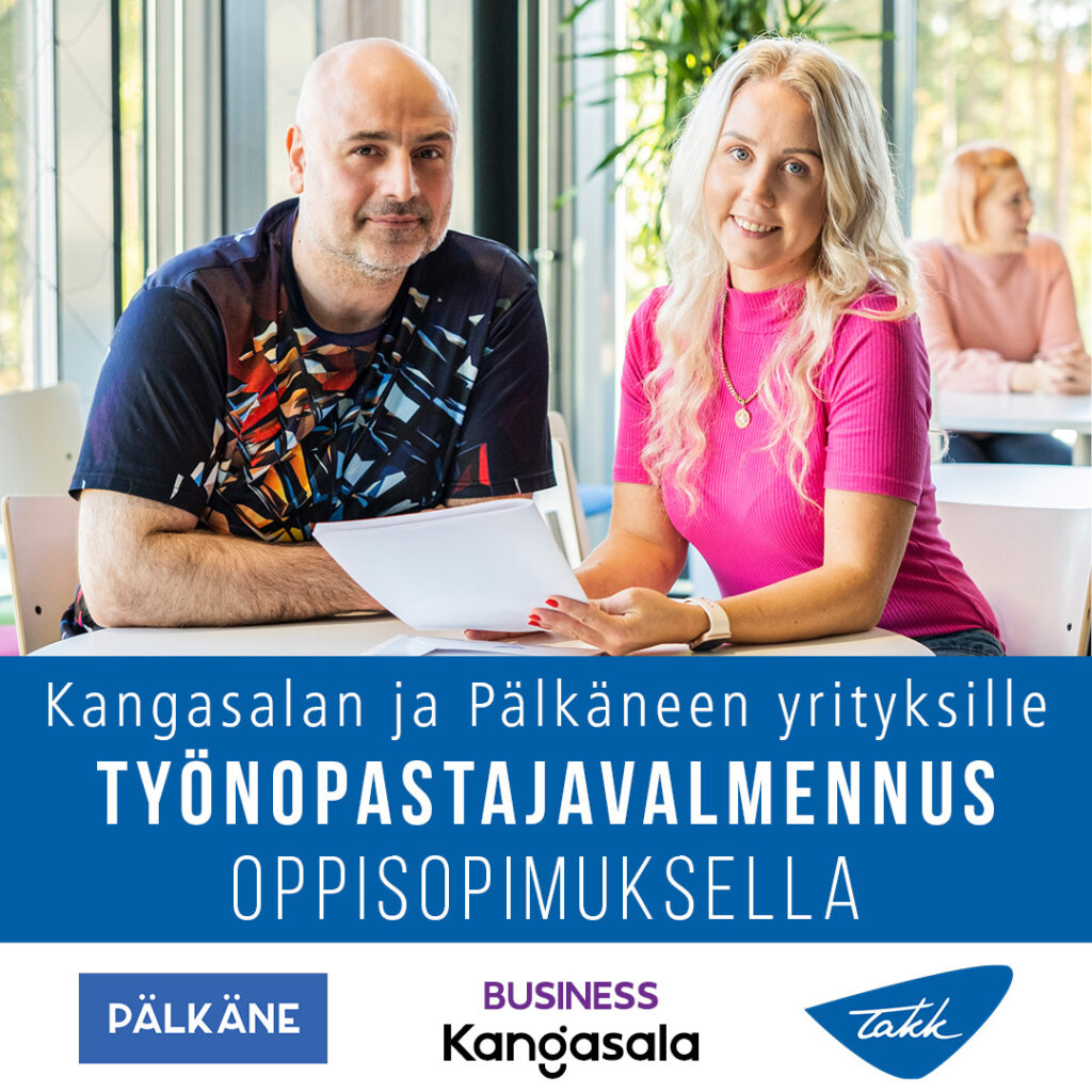 Työnopastajavalmennus Kangasalan ja Pälkäneen yrittäjille